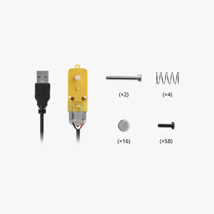 Bambu Engine Model Components Kit 005 